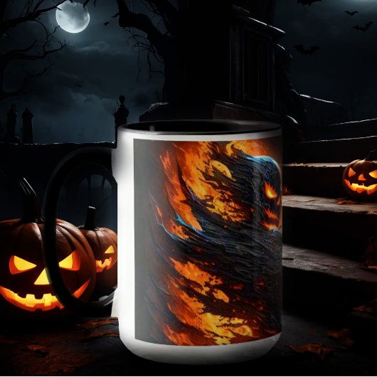 Ga binnen als je durft, dwaze stervelingen! mok