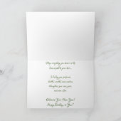 "Ga binnen als u CrAzY genoeg"Acrylgeboorte Kaart  (Binnen)