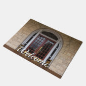 Ga binnen als u Deelt Welkome Doormat Deurmat (Schuin)