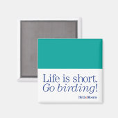 Ga Birding! Magneet (Voorkant / Achterkant)