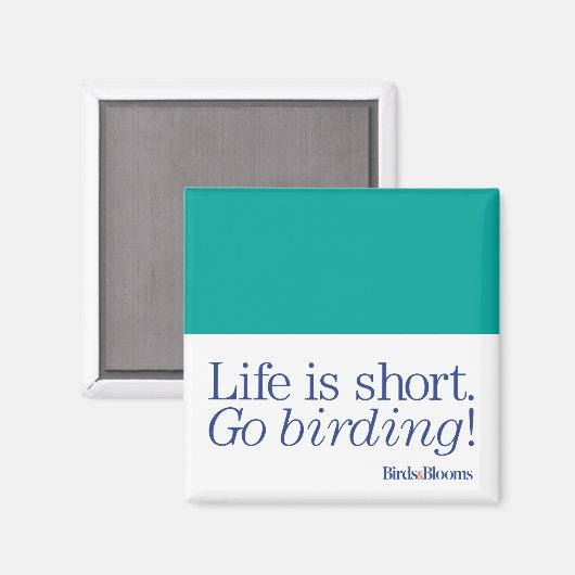 Ga Birding! Magneet (Voorkant / Achterkant)