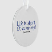 Ga Birding! Ornament (voorkant)