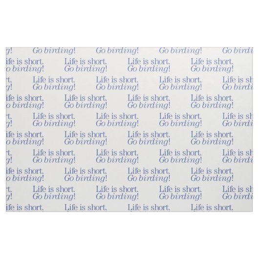 Ga Birding! Stof (Fat Quarter)