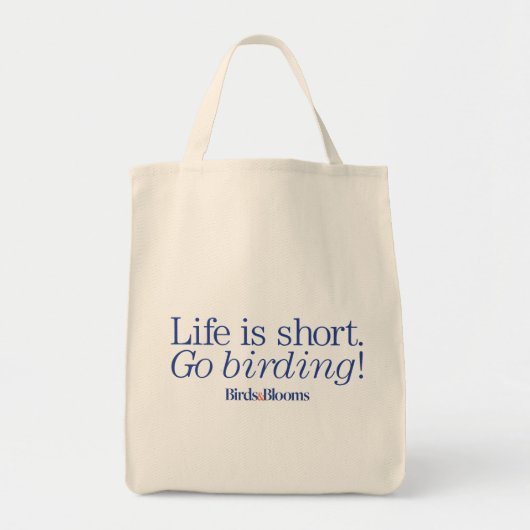 Ga Birding! Tote Bag (Voorkant)