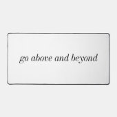 Ga boven en voorbij bureaumat (Voorkant)