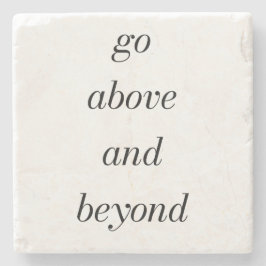 Ga boven en voorbij het Onderzetter van de Steen v