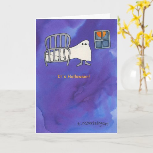 Ga Buil in de Nacht! Kaart (Gele Bloem)