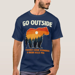 Ga buiten het ergste Hoesje scenario dat een Beer T-shirt