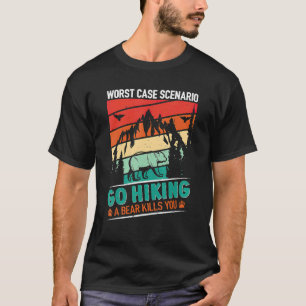 Ga buiten het ergste Hoesje Scenario een Beer dode T-shirt