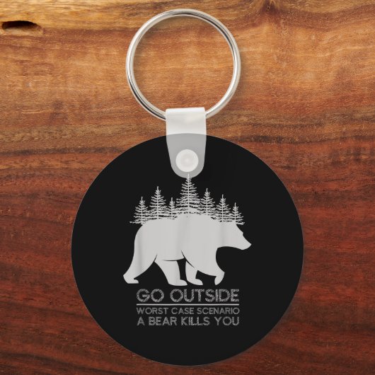Ga buiten het slechtste scenario van het Hoesje ee Sleutelhanger (Voorkant)