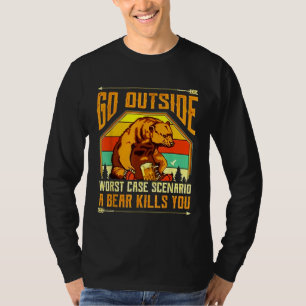 Ga buiten het slechtste scenario van het Hoesje ee T-shirt