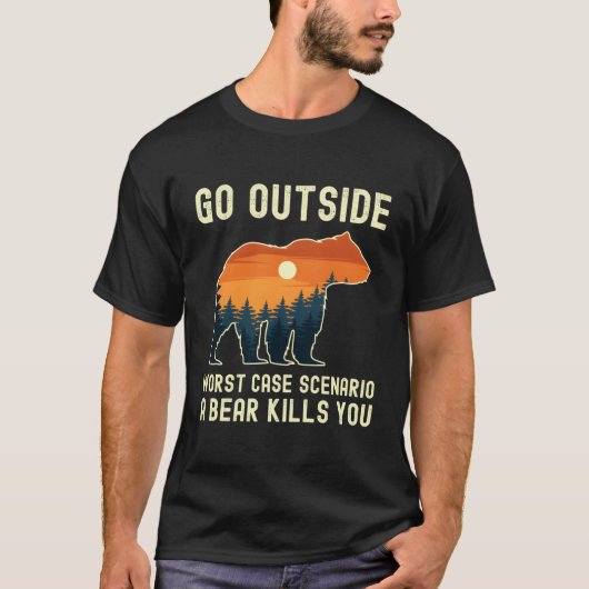 Ga buiten het slechtste scenario van het Hoesje ee T-shirt (Voorkant)