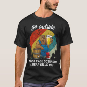 Ga buiten het slechtste scenario van het Hoesje ee T-shirt