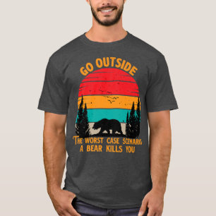 Ga buiten het slechtste scenario van het Hoesje ee T-shirt