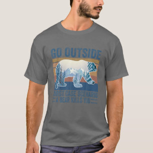 Ga buiten het slechtste scenario van het Hoesje ee T-shirt