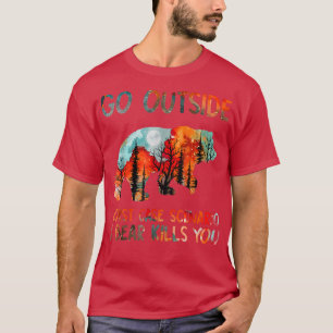 Ga buiten het slechtste scenario van het Hoesje ee T-shirt