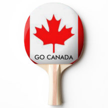 GA CANADA PING PONG PADDLE