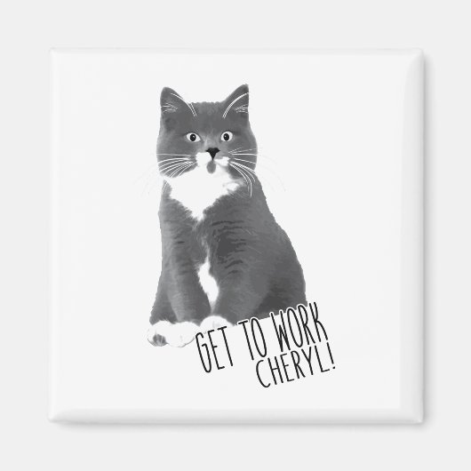 Ga Cheryl aan het werk! Magneten (Voorkant)