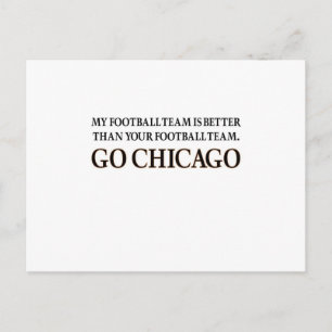 GA CHICAGO (zwarte schuif) Briefkaart