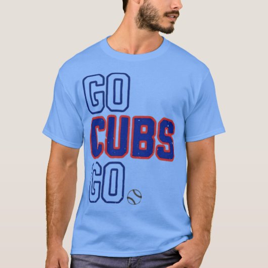 Ga CUBS Ga T-shirt (Voorkant)