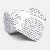 Ga daarom ja en leer alle naties stropdas (Opgerold)