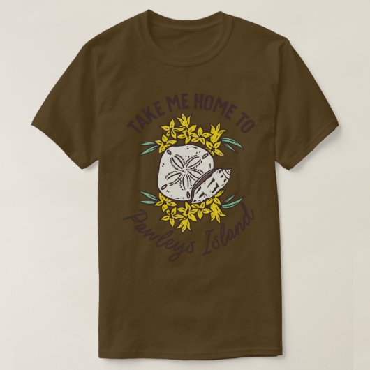 Ga dan naar Pawleys Island South Carolina T-shirt (Design voorkant)