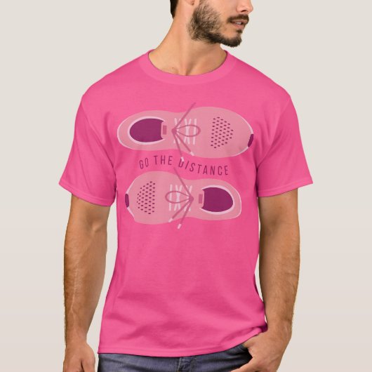 Ga de afstand t-shirt (Voorkant)