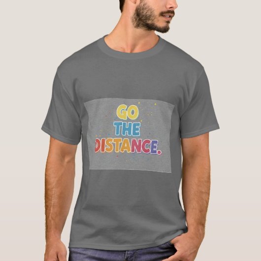 Ga de Afstand T-shirt (Voorkant)