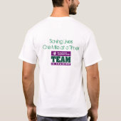 Ga de afstand. . . t-shirt (Achterkant)