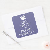 GA de stickers van de NUTS douanekleur (Envelop)