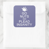 GA de stickers van de NUTS douanekleur (Tas)
