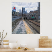 Ga de Tunnel binnen Poster (Keuken)