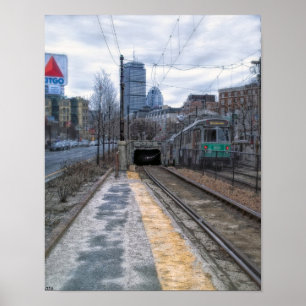 Ga de Tunnel binnen Poster