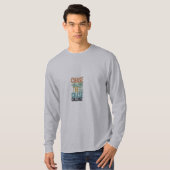 Ga de uitdaging aan t-shirt (Voorkant volledig)