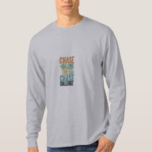Ga de uitdaging aan t-shirt