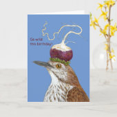 Ga deze verjaardagskaart in de natuur kaart (Gele Bloem)