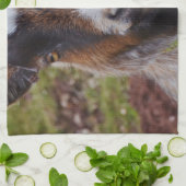 Ga dicht bij elkaar. theedoek (Gevouwen)