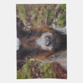 Ga dicht bij elkaar. theedoek (Verticaal)