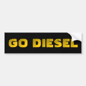 GA DIESEL BUMPERSTICKER (Voorkant)