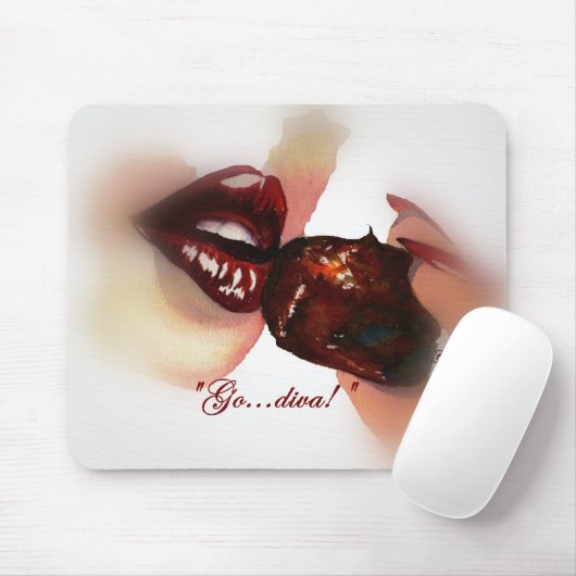 "Ga...diva!"  Mousepad Muismat (Met muis)