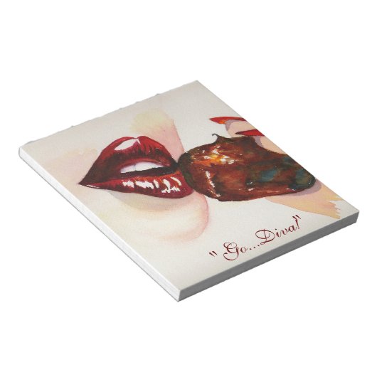 "Ga.. Diva!" Notitieblok (Schuin)