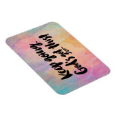 Ga door. God heeft dit! Briefkaart Magneet (Rechterzijde)