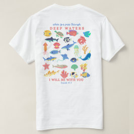 Ga door het T-shirt van Deep Waters