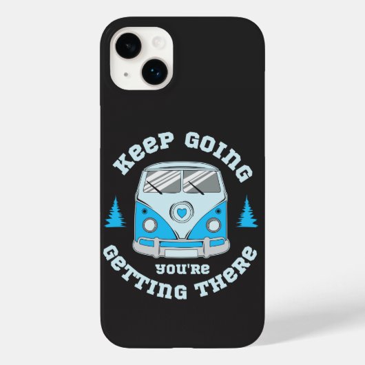 Ga door, je komt er aan Case-Mate iPhone case (Achterkant)