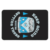 Ga door, je komt er aan magneet (Horizontaal)