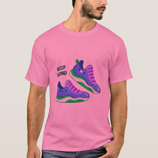 Ga door Kicks T-shirt (Voorkant)