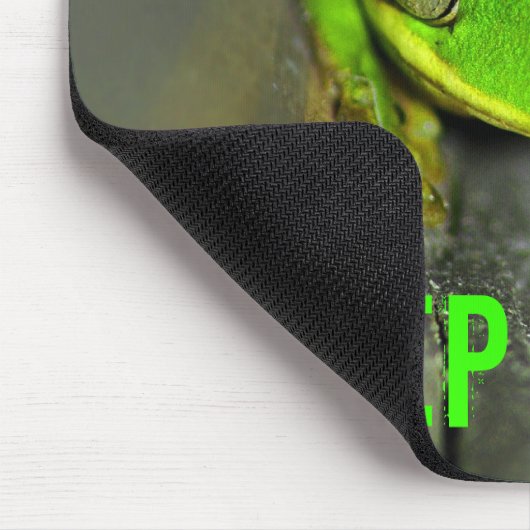 Ga door met Frog Mousepad Muismat (Hoek)