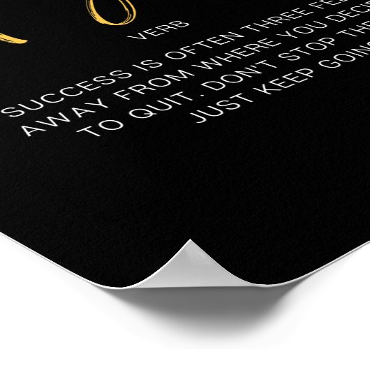 Ga door met het genereren van offertes poster (Hoek)