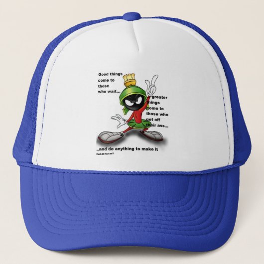 Ga door met je doelen trucker pet (Voorkant)