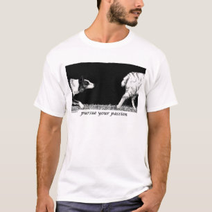 Ga door met je passie Border Collie T-shirt